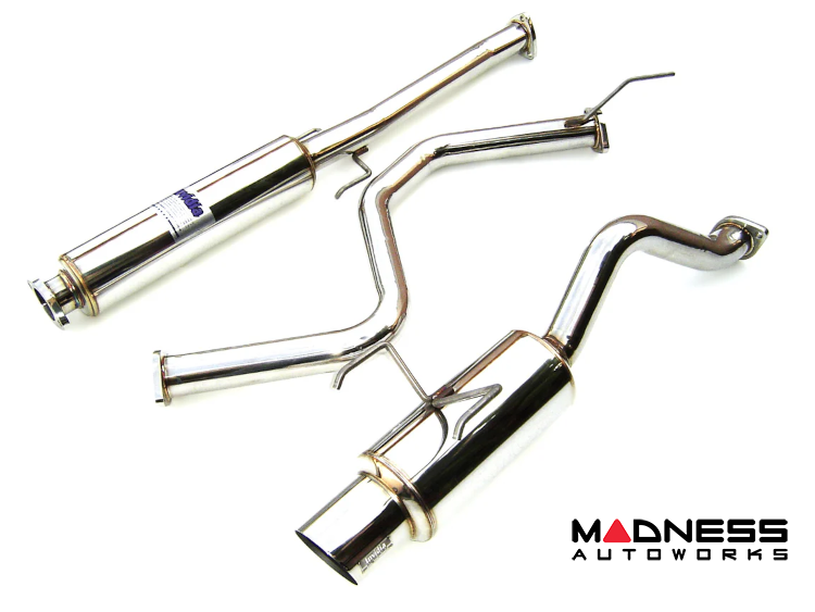Honda Civic Performance Exhaust - Invidia - Cat-back, Stainless Tips - `96-`00 Honda Civic Performance Exhaust - Invidia - Cat-back, Stainless Tips - `96-`00